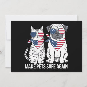 Huisdieren Veilig Maken Trump Harris Debat Honden  Kaart