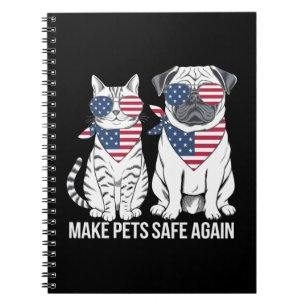 Huisdieren Veilig Maken Trump Harris Debat Honden  Notitieboek