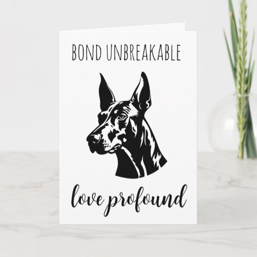 Huisdieren verlies van hond sympathiekaarten kaart (Voorkant)