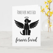 Huisdieren verlies van hond sympathiekaarten kaart (Gele Bloem)