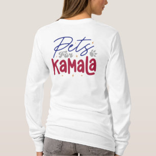 Huisdieren voor Kamala Harris 2024 T-shirt