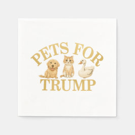 Huisdieren voor Trump Show Ondersteuning voor Dona Servet