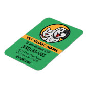 Huisdieren Zakelijke Magnet Magneet (Linkerzijde)