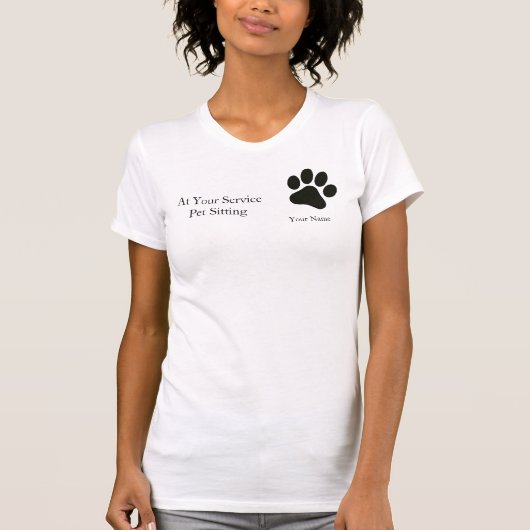 huisdierenbedrijf t-shirt (Voorkant)