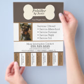 Huisdierenservice Zakelijke Hondentranenstroken Fl Flyer (Hand)