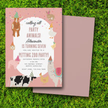 Huisdierentuin Feest Dieren Barnyard Verjaardagsme