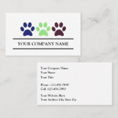 Huisdierenverzorging modern visitekaartje (Voorkant / Achterkant)