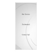 Huisdierenverzorging Zakelijke rek Kaarten Reclamekaart (Achterkant)