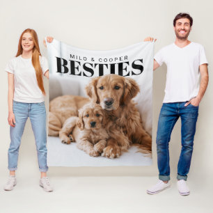 Huisdierenvrienden PhotoPop Fleece Deken