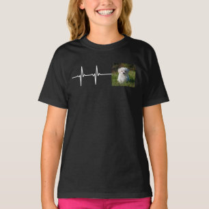 Huisdierfoto Hartslag / Voeg uw huisdierfoto toe T-shirt
