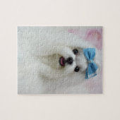Huisdierfoto Uploaden Leuke Aardige Hond Puzzel Pr (Horizontaal)