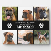 Huisdierherdenking 6 x Foto Ter liefdevolle herinn Fotoplaat (Voorkant)