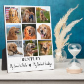 Huisdierherdenking Aangepast 9 Foto Collage Kat Ho Fotoplaat (Zijkant)