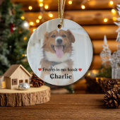 Huisdierherdenking Dierbaar Verlies Geschenk Hond Keramisch Ornament