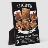 Huisdierherdenking Fotoplaat (Zijkant)