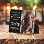 Huisdierherdenking | Hond Herinnering Fotoplaat