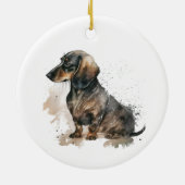 Huisdierherdenking met mooie woorden. Volledig aan Keramisch Ornament (Achterkant)