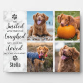 Huisdierherdenking Ter nagedachtenis Fotocollage Fotoplaat (Voorkant)