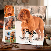 Huisdierherdenkingsfoto-collage Honden- of kattenh