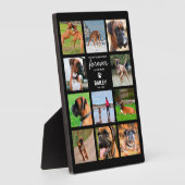 Huisdierherdenkingsgeschenk | Foto ter liefdevolle Fotoplaat (Zijkant)