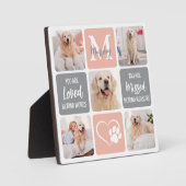 Huisdierherinnering Geschenk voor Verlies van Huis Fotoplaat (Voorkant)