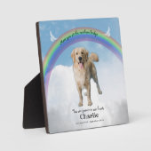 Huisdierherinnering Regenboogbrug Fotoplaat (Voorkant)