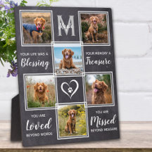 Huisdierhond Foto Collage - Herdenking Sympathie H