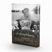 Huisdierhond Herdenkingsfoto Collage Herinneringsg Fotoblokken (Rechts)