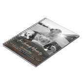 Huisdierhond Herdenkingsfoto Collage Herinneringsg Notitieboek (Linkerzijde)