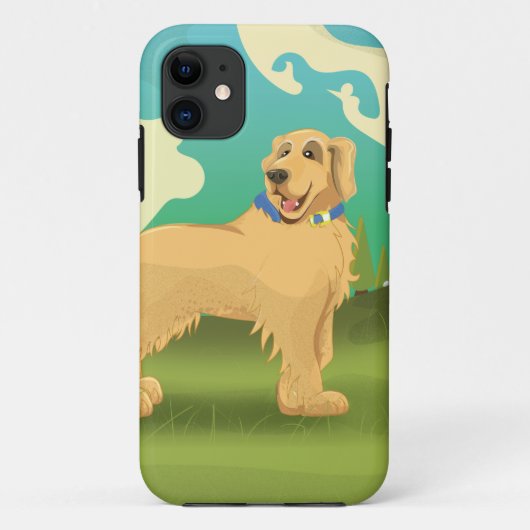 Huisdierhond in het park Case-Mate iPhone case (Achterkant)