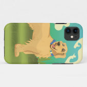 Huisdierhond in het park Case-Mate iPhone case (Achterkant (horizontaal))