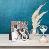 Huisdierhondenfoto Aandenken Fotoplaat (Insitu)