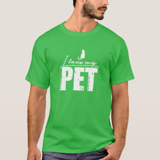 Huisdierhuisdieren Dieren Hond cadeau T-shirt