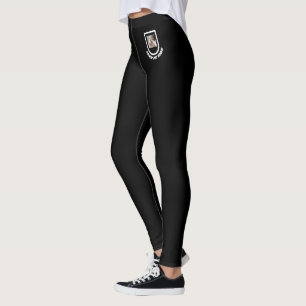 Huisdierkat Liefhebber Zwart Vintage Wit Maatwerk Leggings
