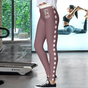 Huisdierliefhebber Warm Neutraal Vintage Rosewood Leggings