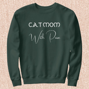 Huisdierliefhebber Witte Script Diep Woud Aangepas Trui