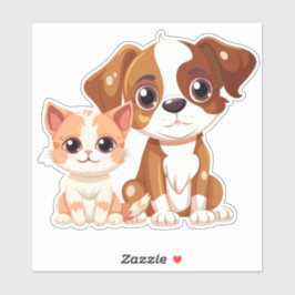 Huisdierliefhebbers Sticker