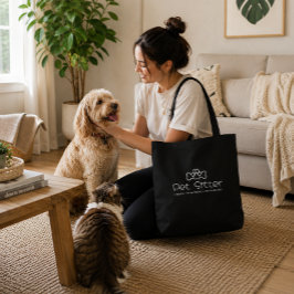 Huisdieroppasser - Ik pas op als er vacht in het s Tote Bag