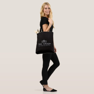 Huisdieroppasser - Ik pas op als er vacht in het s Tote Bag