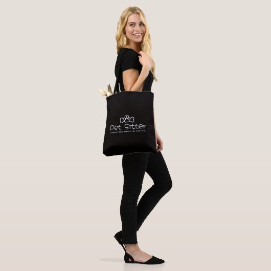 Huisdieroppasser - Ik pas op als er vacht in het s Tote Bag (Op model)