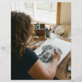 Huisdierportret Flyers (Achterkant)