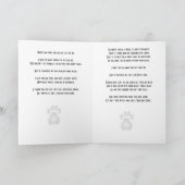 Huisdierrouwkaart Kaart (Binnen)