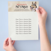 Huisdierverzorging Grooming Oppas Baden Honden Sch Flyer (Hand)