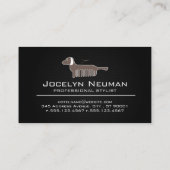 Huisdierverzorging Visitekaartje (Achterkant)