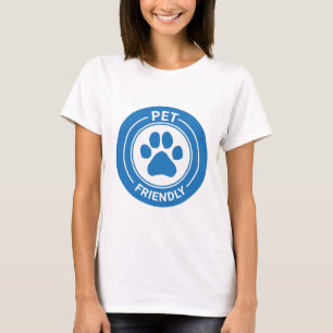 Huisdiervriendelijke Bestie Westie Drawn Paw - Bla T-shirt
