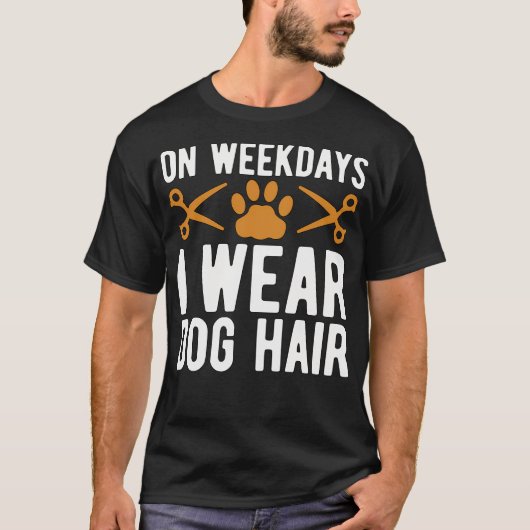 Huisdiervriendelijke op weekdagen in huisdiersalon t-shirt (Voorkant)