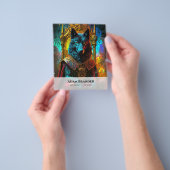 Huisdierzitter Wandelaar Flyer (Hand)