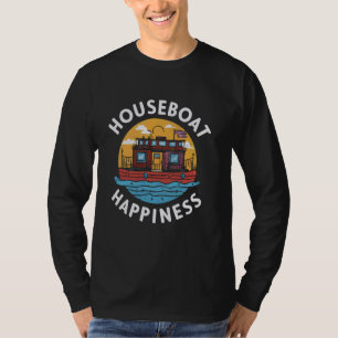 Huiseigenaar Lake Life Anchor House Boat Boatin T-shirt