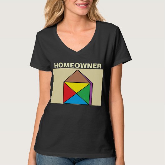 huiseigenaar t-shirt (Voorkant)