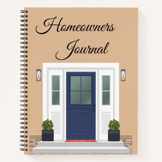 Huiseigenaren Journal Notitieboek (Voorkant)